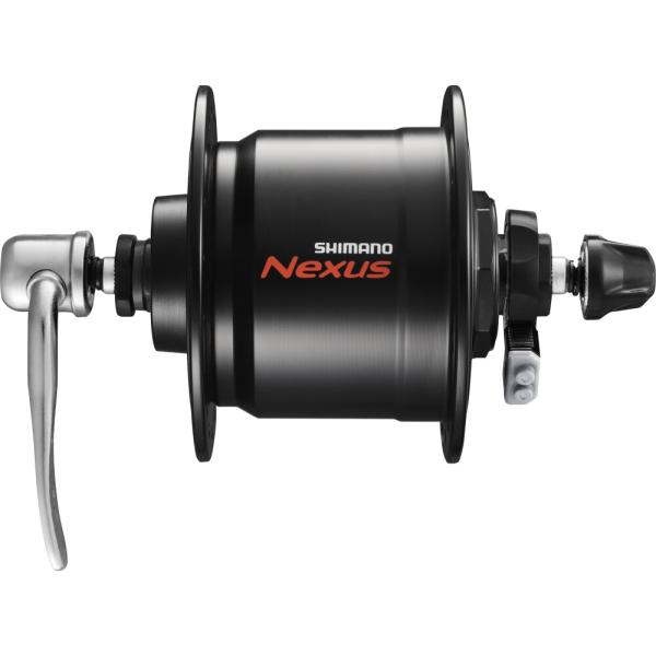 SHIMANO Nabendynamo NEXUS DH-C3000-3N 6 Volt/3 Watt 32 Loch Schwarz