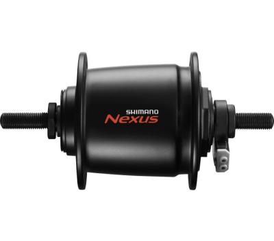 SHIMANO Nabendynamo NEXUS DH-C6000-1R Rollenbremse 6 Volt/1,5 Watt Schwarz Produktbild 1
