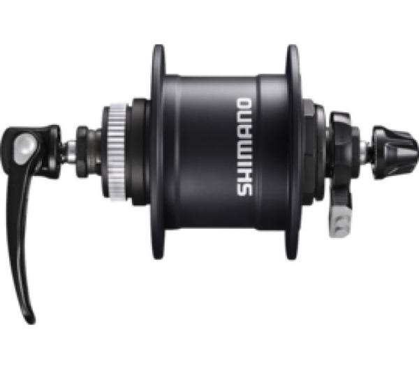 SHIMANO Nabendynamo ALIVIO DH-T4050-1D Scheibenbremse 6 Volt/1,5 Watt Schwarz