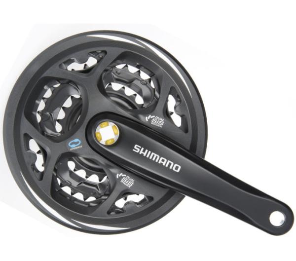 SHIMANO Kurbelgarnitur ALTUS FC-M311 7-fach/8-fach 175 mm 42-32-22 Z&auml;hne