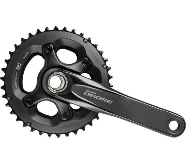 SHIMANO Kurbelgarnitur DEORE FC-M6000 10-fach 170 mm 38-28 Z&auml;hne