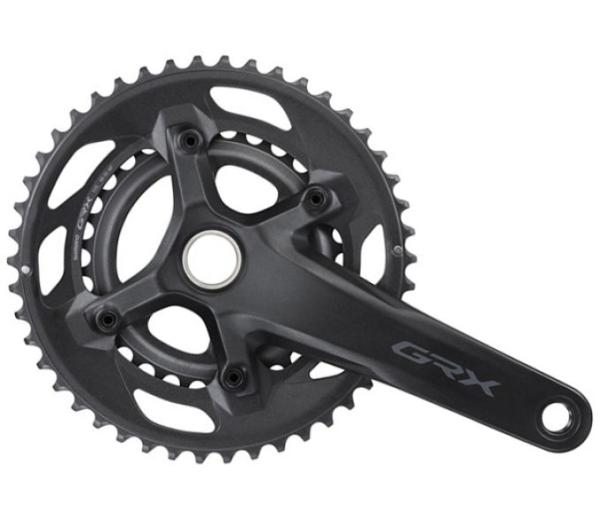 SHIMANO Kurbelgarnitur GRX FC-RX600-10 10-fach 165 mm 46-30 Z&auml;hne Schwarz