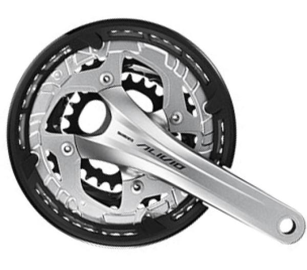 SHIMANO Kurbelgarnitur ALIVIO FC-T4060 170 mm 44-32-22 Z&auml;hne