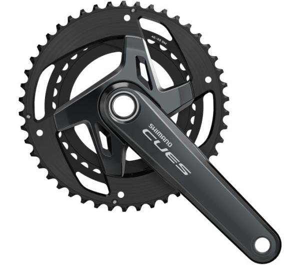 SHIMANO Kurbelgarnitur CUES FC-U8000 175 mm 46-32Z ohne KSR 11-fach