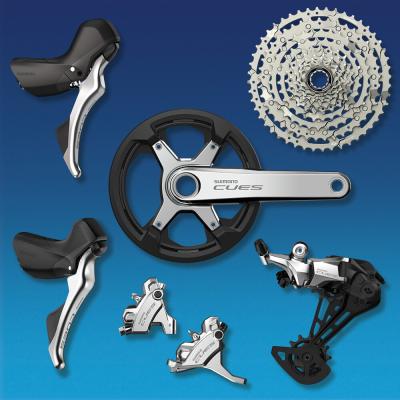 SHIMANO Schaltwerk SHIMANO CUES RD-U6000-GS 10-/11-fach silber Produktbild 1