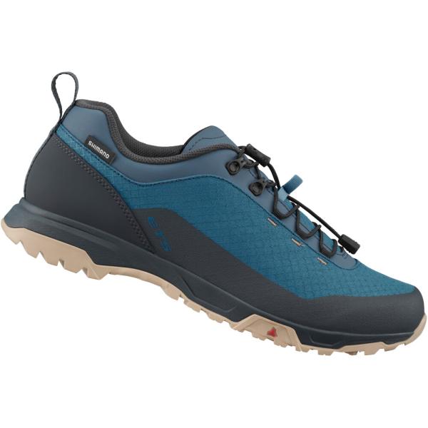SHIMANO SHIMANO Fahrradschuhe ET501 Herren/Damen MTB FLATPEDAL Gr&ouml;&szlig;e 41 Blau