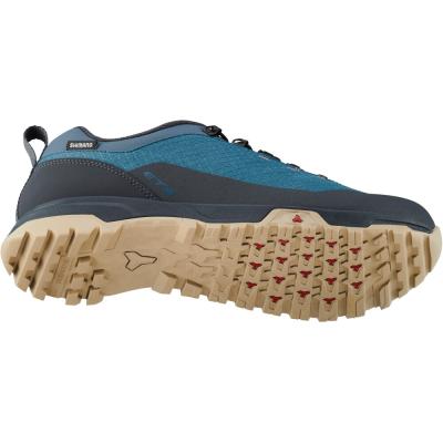 SHIMANO SHIMANO Fahrradschuhe ET501 Herren/Damen MTB FLATPEDAL Gr&ouml;&szlig;e 43 Blau Produktbild 3
