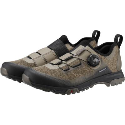 SHIMANO SHIMANO Fahrradschuhe ET701W Damen MTB FLATPEDAL Gr&ouml;&szlig;e 43 Braun Produktbild 4