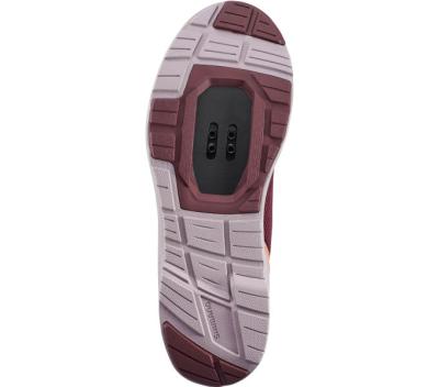 SHIMANO SHIMANO Fahrradschuhe EX300 Damen Touring SPD Gr&ouml;&szlig;e 36 Damenleisten Rot Produktbild 2
