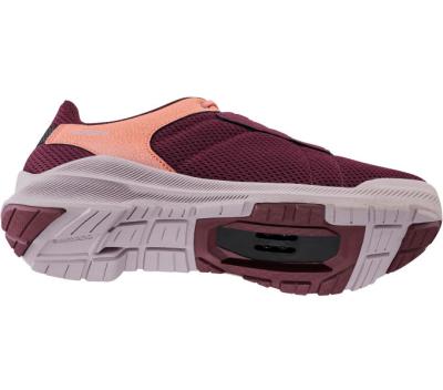 SHIMANO SHIMANO Fahrradschuhe EX300 Damen Touring SPD Gr&ouml;&szlig;e 37 Damenleisten Rot Produktbild 3