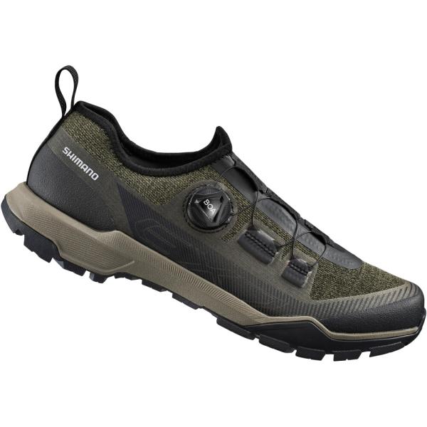 SHIMANO SHIMANO Fahrradschuhe EX700 Herren/Damen Touring SPD Gr&ouml;&szlig;e 42 Gr&uuml;n