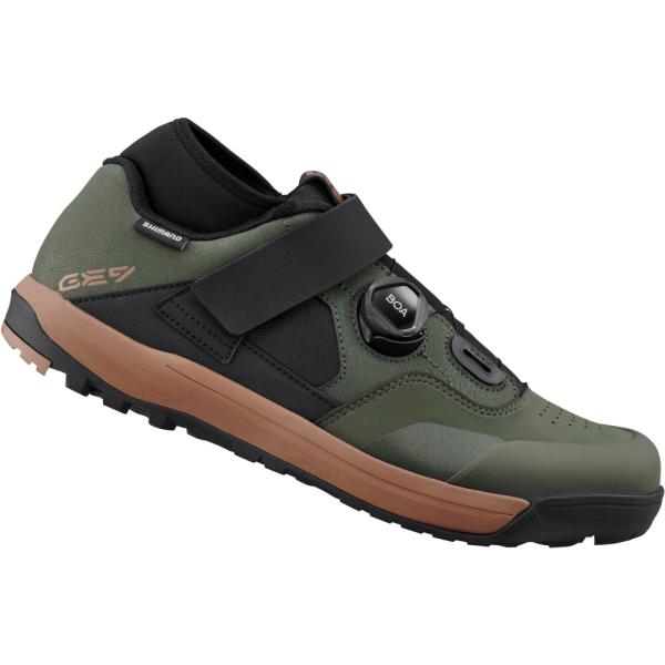 SHIMANO SHIMANO Fahrradschuhe GE900 Herren/Damen MTB SPD Gr&ouml;&szlig;e 41 Gr&uuml;n