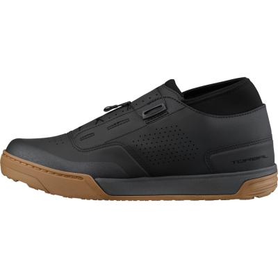 SHIMANO SHIMANO Fahrradschuhe GF800 Herren/Damen MTB FLATPEDAL Gr&ouml;&szlig;e 43 Schwarz/Braun Produktbild 3
