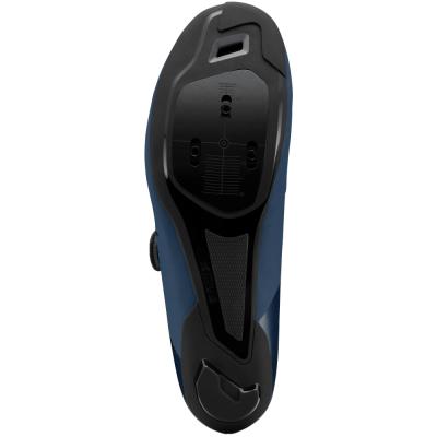 SHIMANO SHIMANO Fahrradschuhe RC302 Herren/Damen Road SPD-SL Gr&ouml;&szlig;e 46 breit Blau Produktbild 3