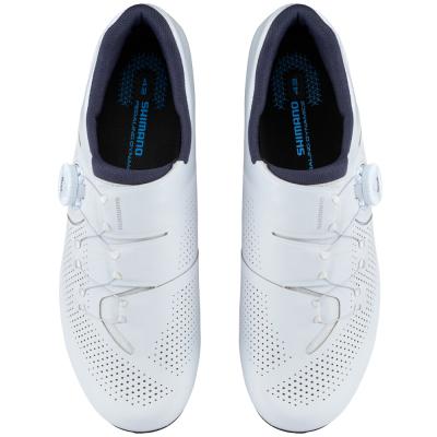 SHIMANO SHIMANO Fahrradschuhe RC302 Herren/Damen Road SPD-SL Gr&ouml;&szlig;e 42 breit Wei&szlig; Produktbild 4