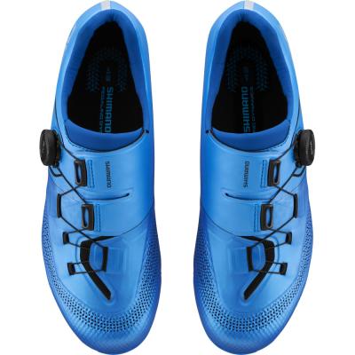 SHIMANO SHIMANO Fahrradschuhe RC503 Herren/Damen Road SPD-SL Gr&ouml;&szlig;e 42 breit Blau Produktbild 2