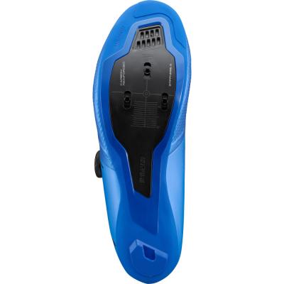 SHIMANO SHIMANO Fahrradschuhe RC503 Herren/Damen Road SPD-SL Gr&ouml;&szlig;e 44 breit Blau Produktbild 4