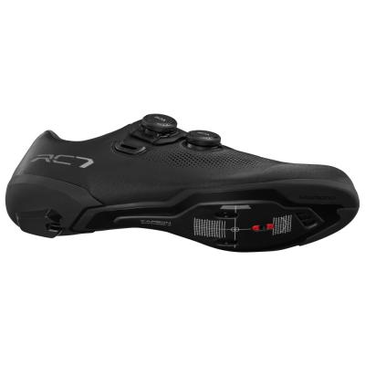 SHIMANO SHIMANO Fahrradschuhe RC703 Herren/Damen Road SPD-SL Gr&ouml;&szlig;e 41 breit Schwarz Produktbild 2