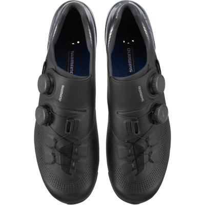 SHIMANO SHIMANO Fahrradschuhe RC903 Damen/Herren Road SPD-SL Gr&ouml;&szlig;e 43 breit Schwarz Produktbild 1