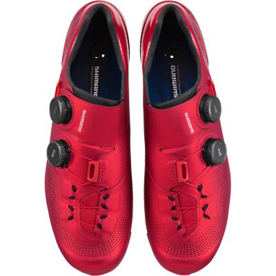SHIMANO SHIMANO Fahrradschuhe RC903 Damen/Herren Road SPD-SL Gr&ouml;&szlig;e 44 breit Rot Produktbild 1