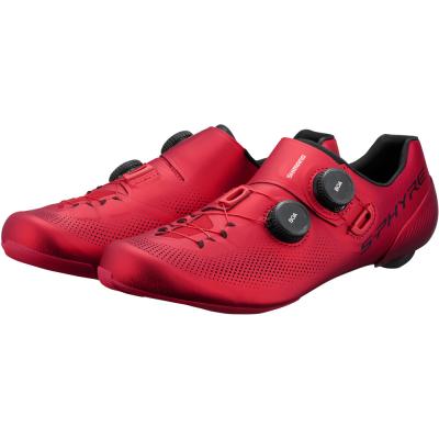 SHIMANO SHIMANO Fahrradschuhe RC903 Damen/Herren Road SPD-SL Gr&ouml;&szlig;e 43,5 Rot Produktbild 4