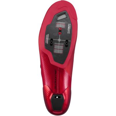 SHIMANO SHIMANO Fahrradschuhe RC903 Damen/Herren Road SPD-SL Gr&ouml;&szlig;e 45 Rot Produktbild 2
