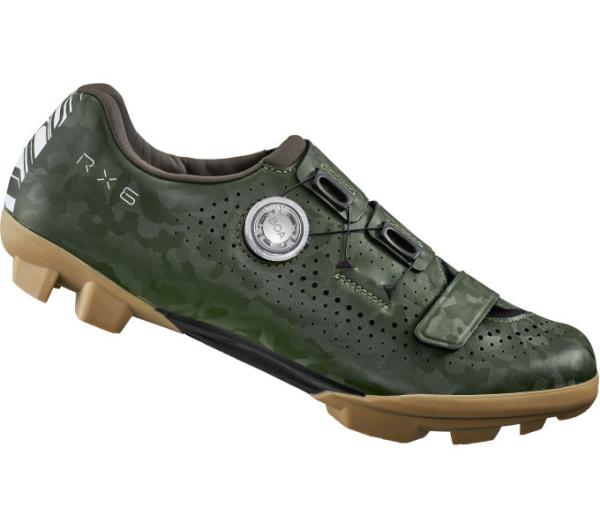 SHIMANO SHIMANO Fahrradschuhe RX600 Herren/Damen Gravel SPD Gr&ouml;&szlig;e 44 Gr&uuml;n