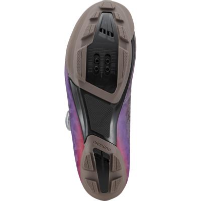 SHIMANO SHIMANO Fahrradschuhe RX600 Damen Gravel SPD Gr&ouml;&szlig;e 37 Damenleisten Grau/Lila Produktbild 4