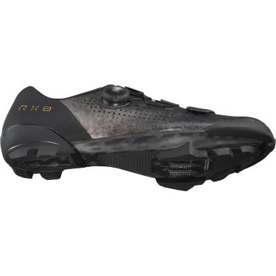 SHIMANO SHIMANO Fahrradschuhe RX801 Herren/Damen Gravel SPD Gr&ouml;&szlig;e 40 Schwarz Produktbild 3