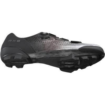 SHIMANO SHIMANO Fahrradschuhe RX801 Herren/Damen Gravel SPD Gr&ouml;&szlig;e 45 Silber Produktbild 3