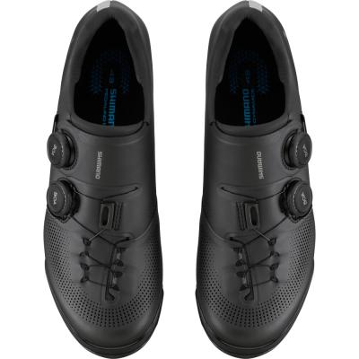 SHIMANO SHIMANO Fahrradschuhe XC703 Herren/Damen MTB SPD Gr&ouml;&szlig;e 45 breit Schwarz Produktbild 2