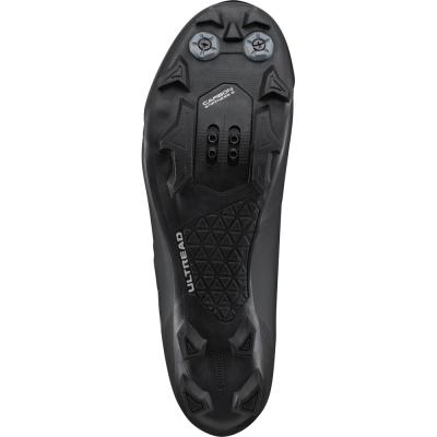 SHIMANO SHIMANO Fahrradschuhe XC703 Herren/Damen MTB SPD Gr&ouml;&szlig;e 45 breit Schwarz Produktbild 4