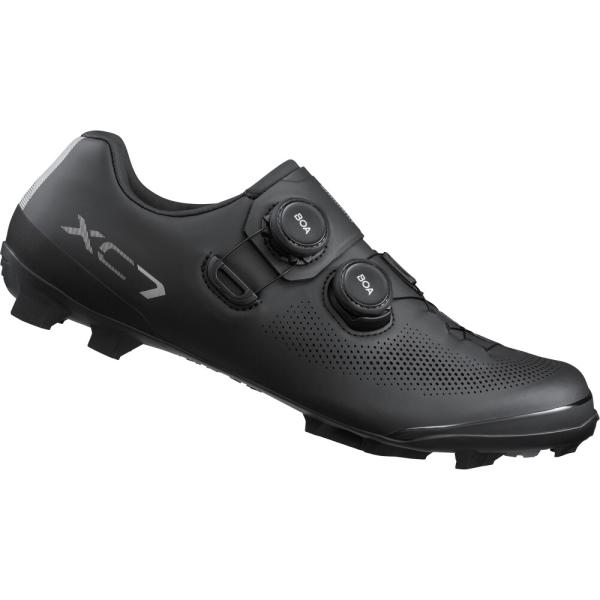 SHIMANO SHIMANO Fahrradschuhe XC703 Herren/Damen MTB SPD Gr&ouml;&szlig;e 50 breit Schwarz