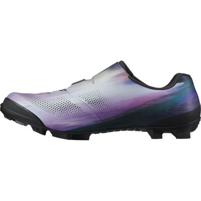 SHIMANO SHIMANO Fahrradschuhe XC703 Herren/Damen MTB SPD Gr&ouml;&szlig;e 44 breit Lila Produktbild 3