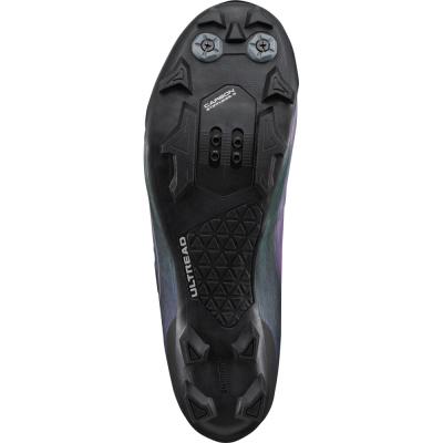 SHIMANO SHIMANO Fahrradschuhe XC703 Herren/Damen MTB SPD Gr&ouml;&szlig;e 44 breit Lila Produktbild 4