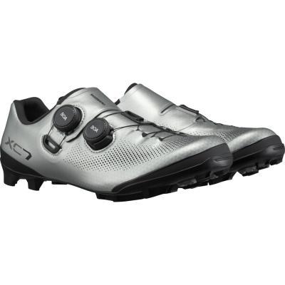 SHIMANO SHIMANO Fahrradschuhe XC703 Herren/Damen MTB SPD Gr&ouml;&szlig;e 50 Silber Produktbild 1