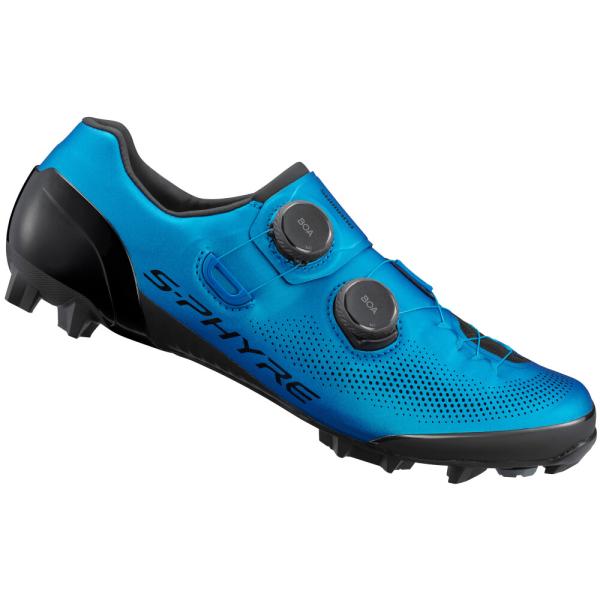 SHIMANO SHIMANO Fahrradschuhe XC903 Herren/Damen MTB SPD Gr&ouml;&szlig;e 47 breit Blau