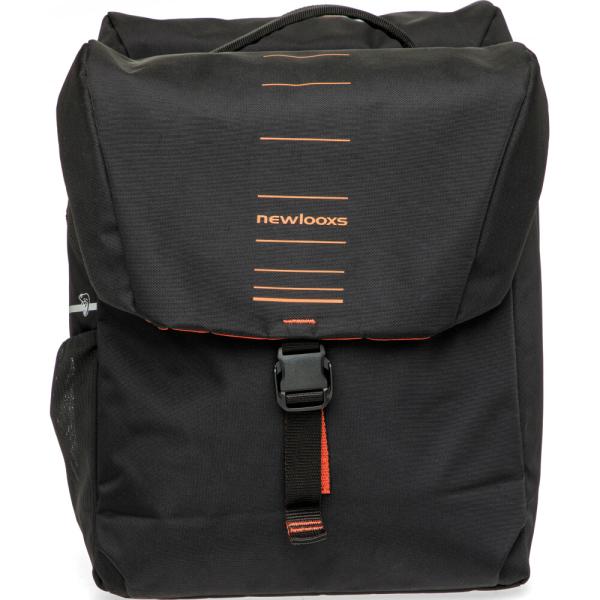 New Looxs New Looxs Doppelpacktasche Vigo Double MIK 2.0 Black Orange