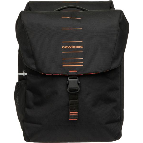 New Looxs New Looxs Doppelpacktasche Vigo Double RT 2 Black Orange