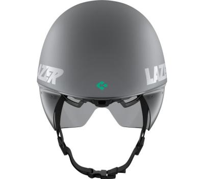 LAZER LAZER Helm Volante KinetiCore Triathlon/Zeitfahren Matte White Silver (S) 52-56 Produktbild 2