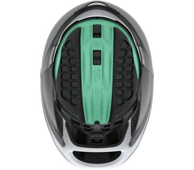 LAZER LAZER Helm Victor KinetiCore Triathlon/TT Matte White Silver (M) 55-59 cm Produktbild 5