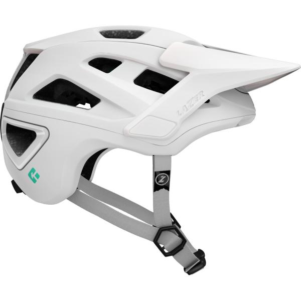 LAZER LAZER Helm Jackal KinetiCore MTB Matte Full White (M) 55-59 cm
