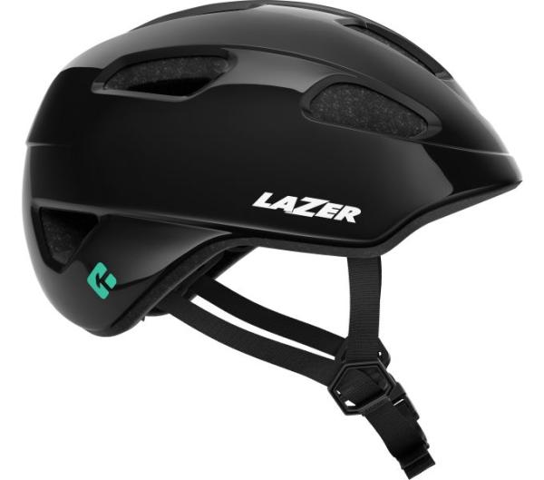LAZER LAZER Helm Nutz KinetiCore Kids & Junior Black Unisize 50-56 cm