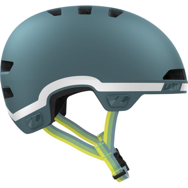 LAZER LAZER Helm Maze Jr KinetiCore Matte Khaki GoFluo LTD Edition Unisize