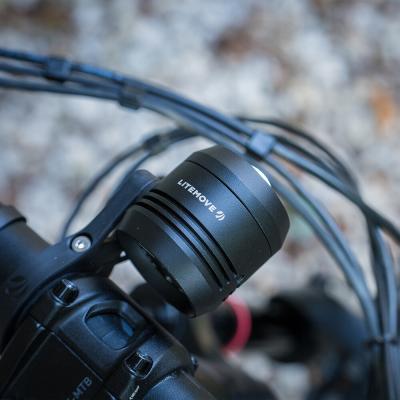 LITEMOVE Frontlicht mit Fernlicht AC-210 Lenkerhalterung Produktbild 1