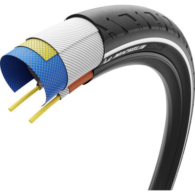 Michelin FALTREIFEN CITY STREET Comp MAGI-X City SHIELD 37-622 Schwarz TS Produktbild 3