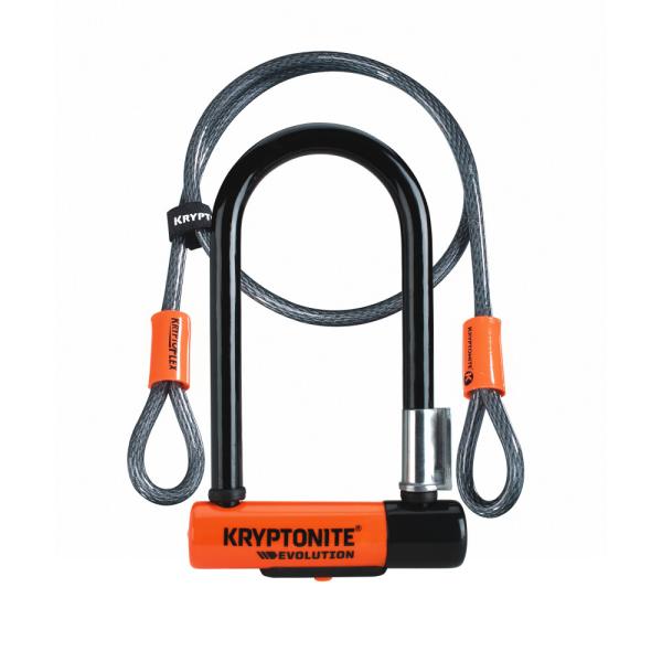KRYPTONITE KRYPTONITE B&uuml;gelschloss Evolution Mini-7 mit Kabel