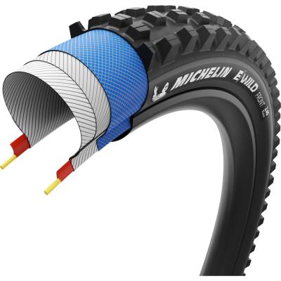 Michelin FALTREIFEN E-WILD FRONT PERF. LINE GUM-X/MAGI-X 65-584 TS TLR Schwarz Produktbild 2