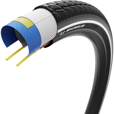 Michelin DRAHTREIFEN CITY TOURING PERF. LINE MAGI-X 47-406 Schwarz/Reflex Produktbild 2