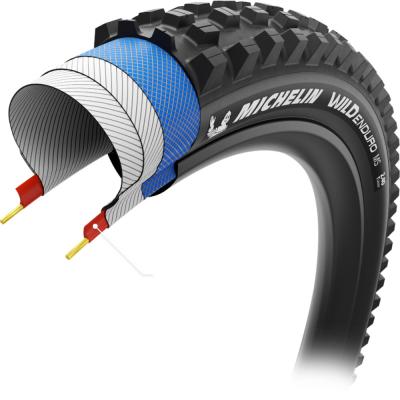 Michelin FALTREIFEN WILD ENDURO PREMIUM PERF. LINE MS 61-584 TS TLR Schwarz Produktbild 2